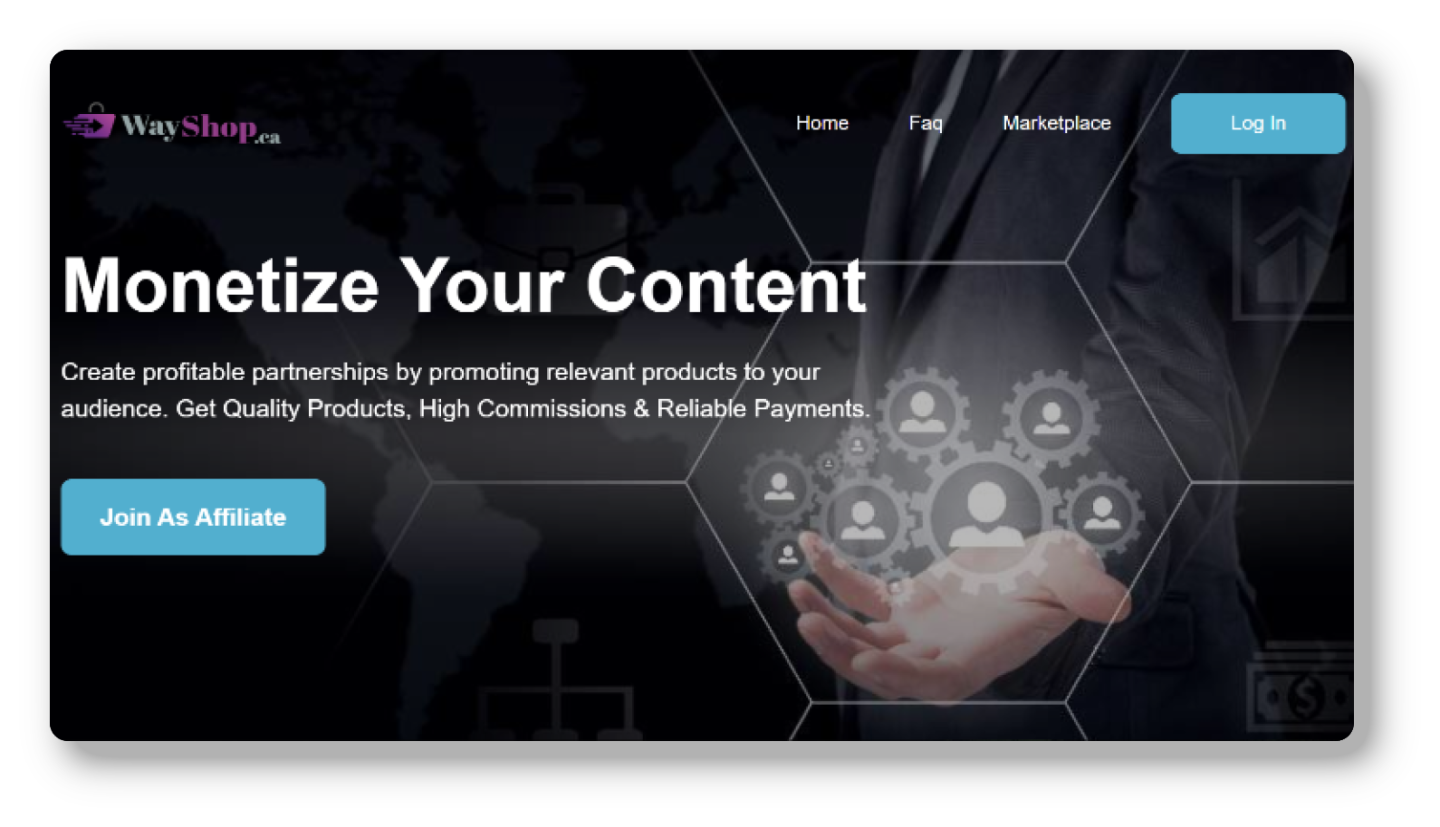 WayShop help publishers like you find relevant products to promote.
